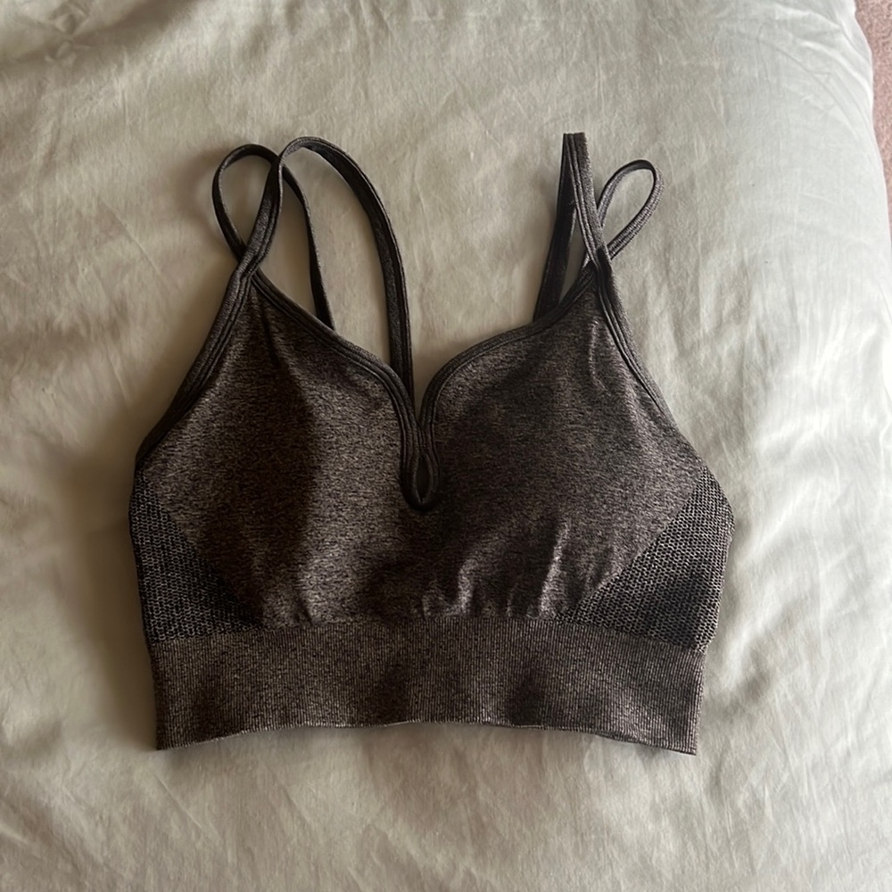 Zella gray sports bra